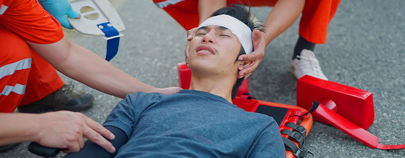 auto accident injury patient in need of concussion treatment in Orange