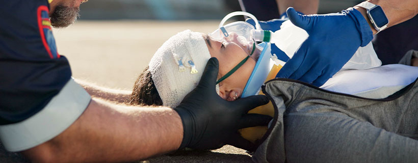 auto accident injury patient in need of traumatic brain injury treatment in Orange