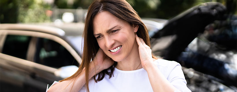 auto accident injury patient in need of whiplash treatment in Orange