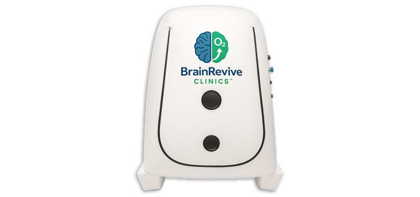 patient receiving mild hyperbaric oxygen therapy in Orange